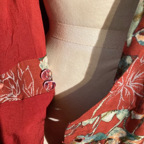 Anthropologie Skies are Blue Wrap Dress Size XS - Picture 5 of 10